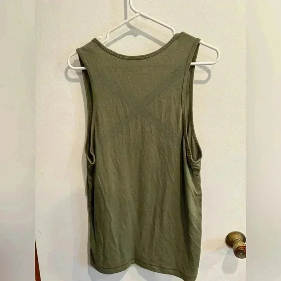 Reebok Army Green Tank Top - Small - Picture 3 of 3